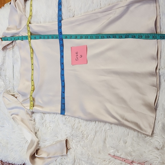 Princess Polly Women's Star Power Mini Dress Champagne Size 8 - Picture 15 of 16